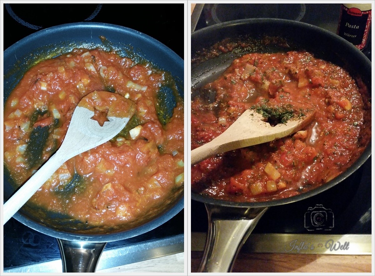 Low Carb Tomatensauce kochen