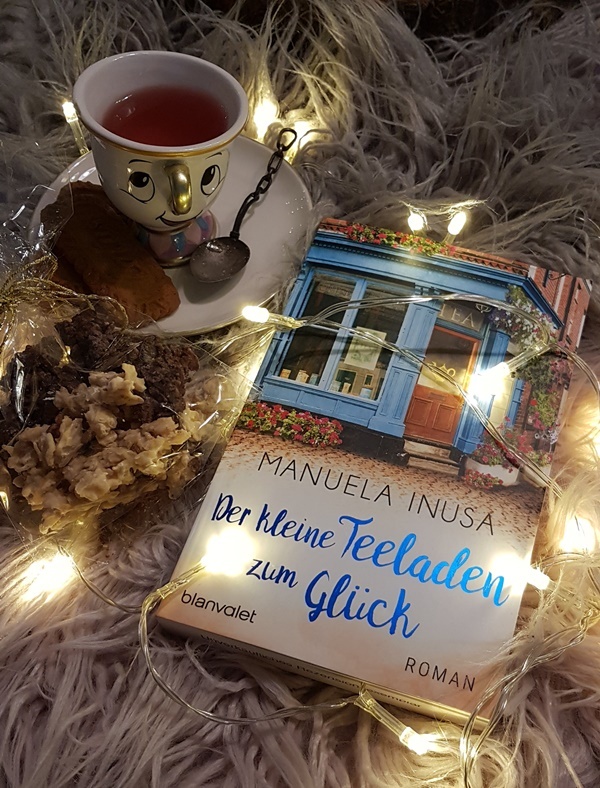 der kleine Teeladen zum Glück von Manuela Inusa erschienen im Blanvalet Verlag
